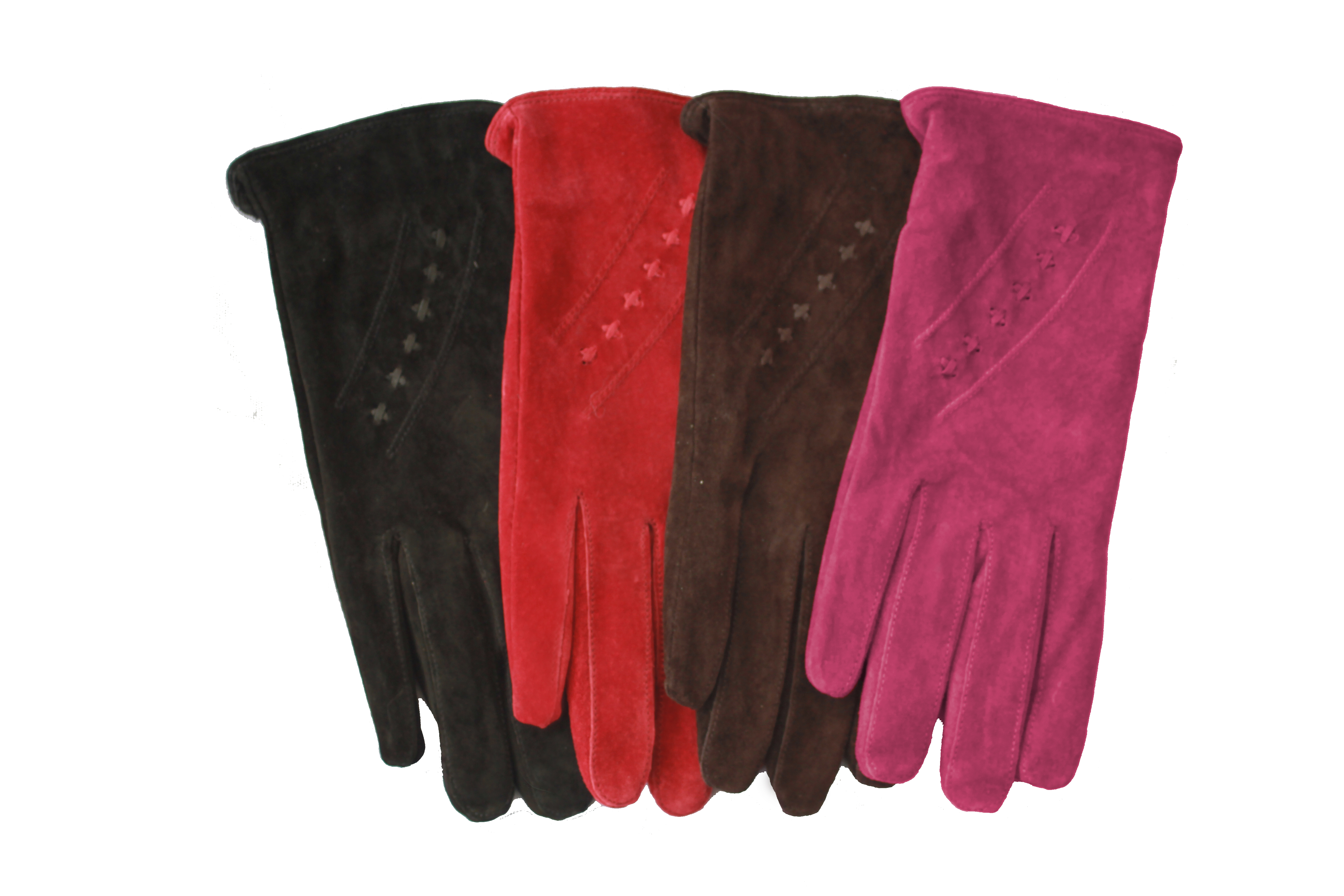 Ladies suede gloves - SG1014 | The Leather and Sheepskin Company